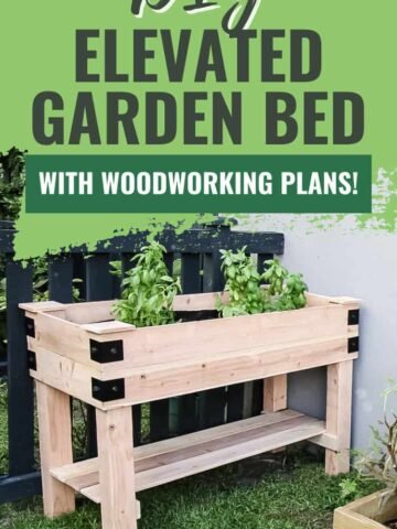 Homestead Blog Hop Feature - How to Build a DIY Elevated Garden Bed
