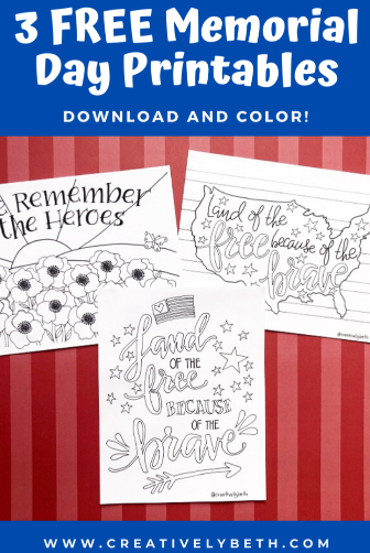Homestead Blog Hop Feature - 3 Free Memorials Day Printables