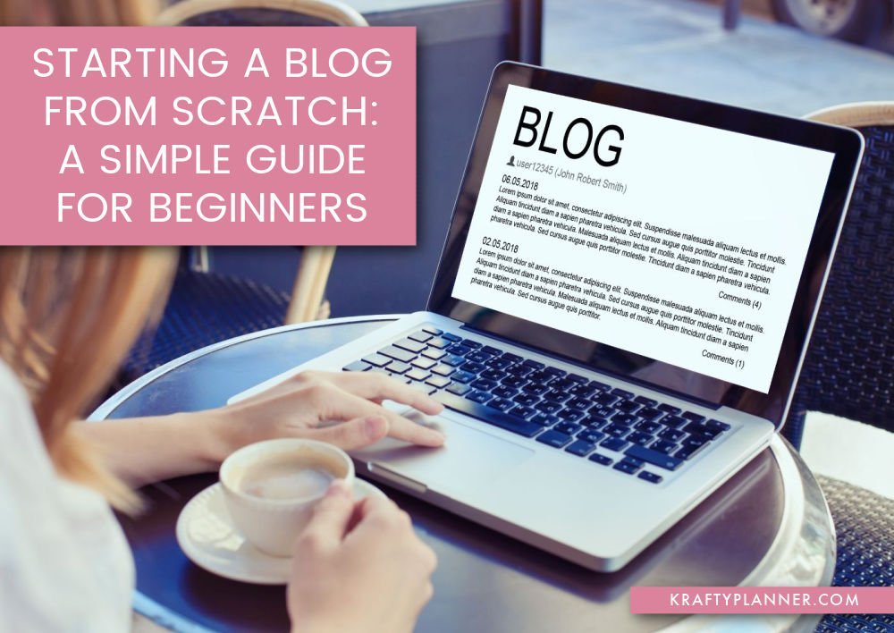 Homestead Blog Hop Feature - Starting a Blog from Scratch