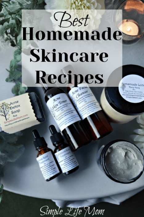 Best Homemade Skincare Recipes from Simple Life Mom
