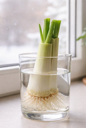 Homestead Blog Hop Feature - Regrowing vegetables from Kitchen Scraps