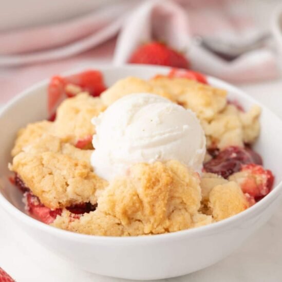 Homestead Blog Hop Feature - Strawberry Dump Cake