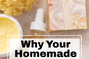 Soap making troubleshooting guide showing common homemade soap problems and natural fixes