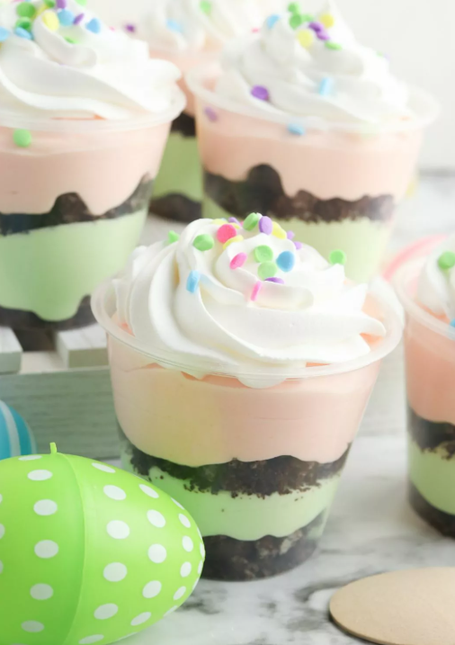 Homestead Blog Hop Feature - Easter Pudding Cups
