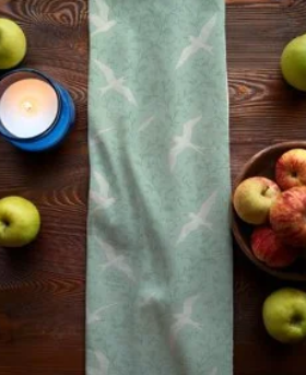 Homestead Blog Hop Feature - How to Turn a Flat Sheet into a Full Kitchen Linen Set
