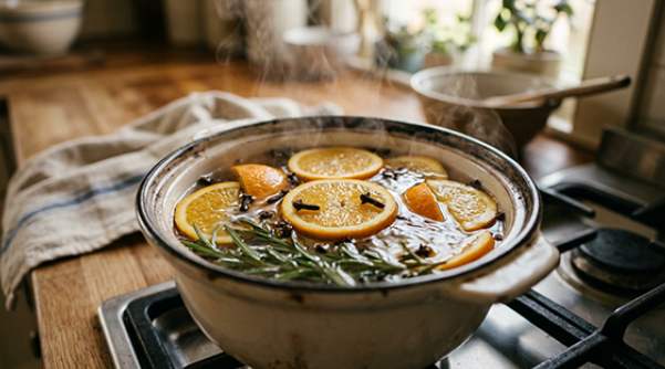 Homestead Blog Hop Feature - Keeping a Simmer Pot Going