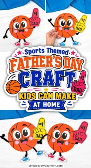 Homestead Blog Hop Feature - Basketball Father's Day Craft