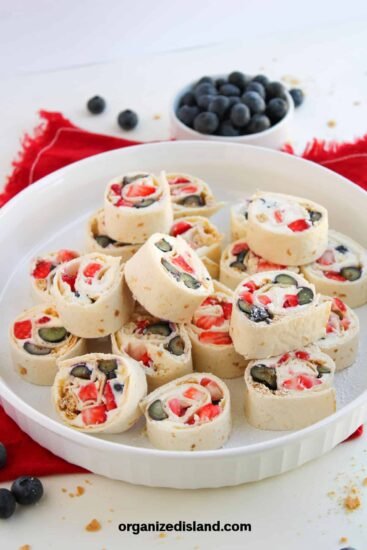 Homestead Blog Hop Feature - Red White and Blue Pinwheels