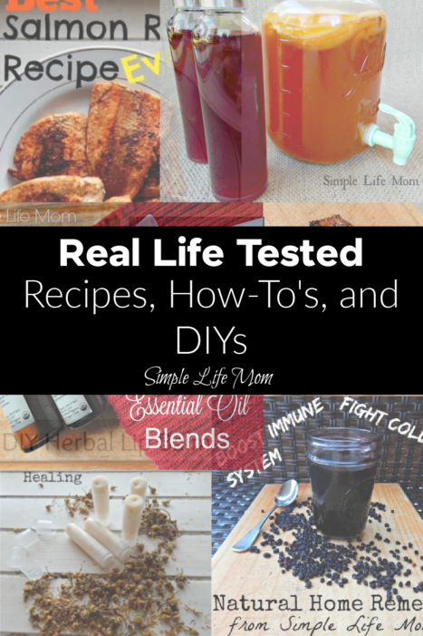 Real Life Tested Recipes, How-To's, and DIYs that are healthy and organic from Simple Life Mom