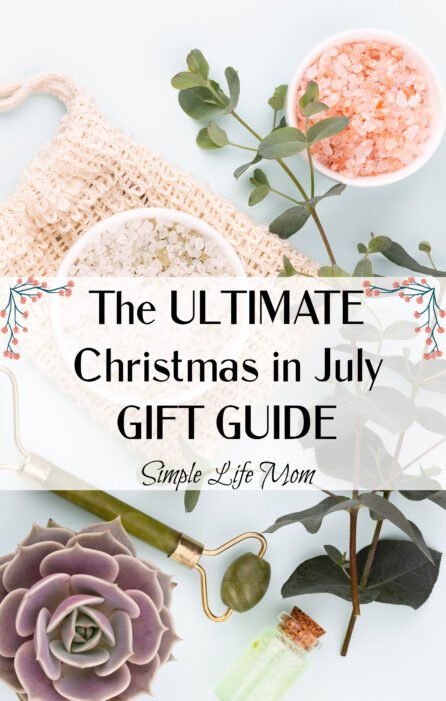The Ultimate Christmas in July Gift Guide from Simple Life Mom with handmade gifts, herbal gifts, soap recipes, lip balm