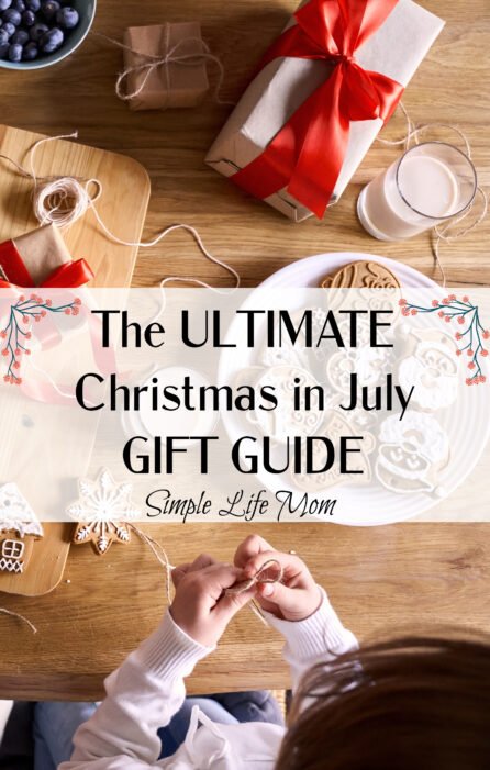 The Ultimate Christmas in July Gift Guide from Simple Life Mom with handmade gifts, herbal gifts, soap recipes, lip balm