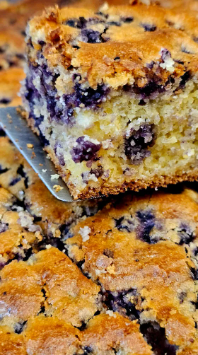 Homestead Blog Hop Feature - Lemon Blueberry Corn Squares