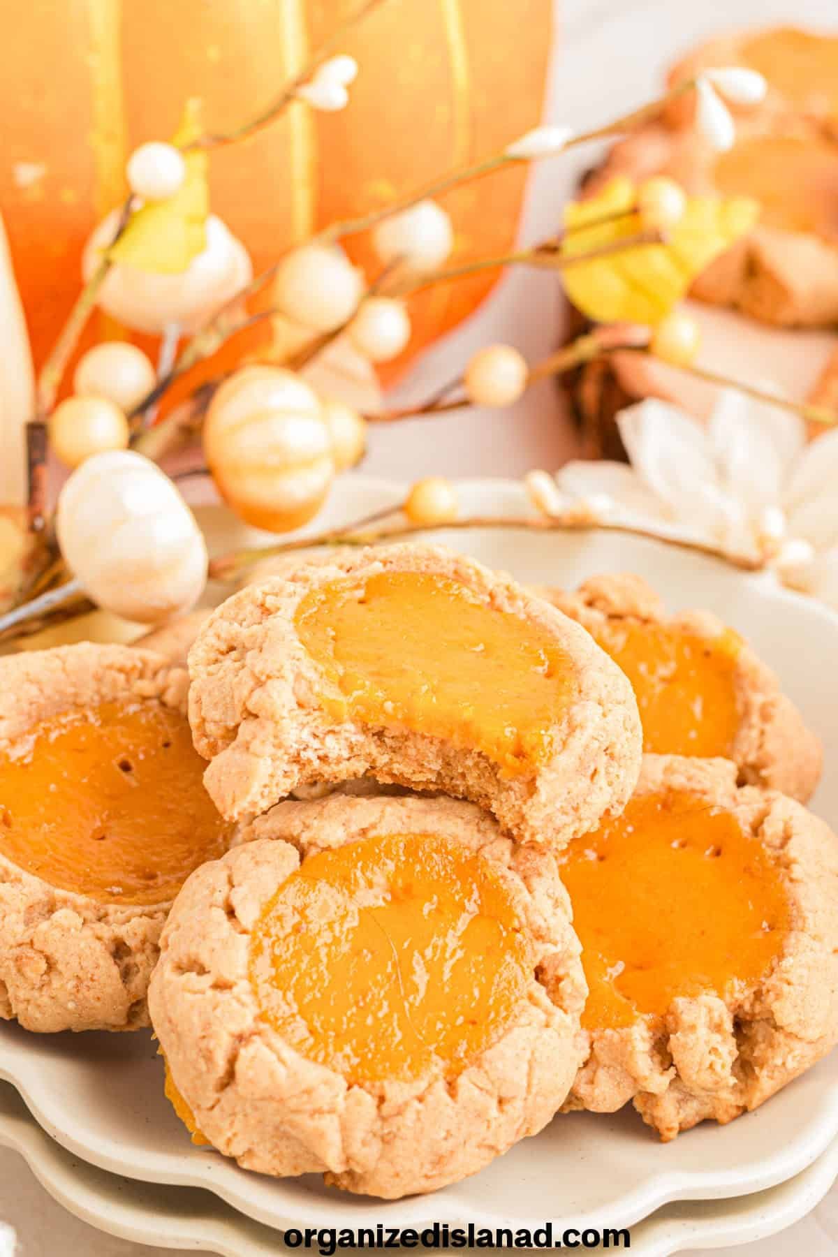 Homestead Blog Hop Feature - Easy Pumpkin Cheesecake Cookie Recipe