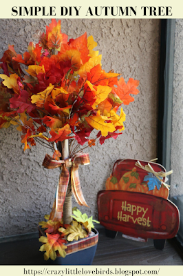 Homestead Blog Hop Feature - Simple DIY Autumn Tree